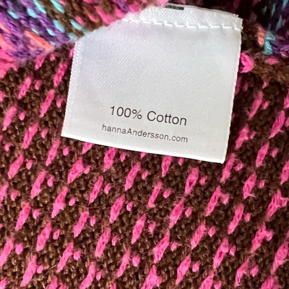 Hanna Andersson Single Button Fair Isle Cardigan | M Ladies - Picture 11 of 11